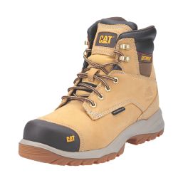 CAT Spiro Safety Boots Honey Size 9 Screwfix