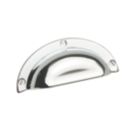 Elite Knobs & Handles  Shell Pull Handle Polished Chrome 94mm