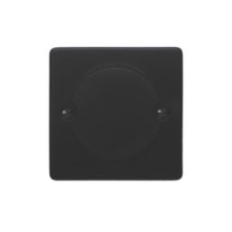 MagCharge Charging Socket 1-Gang 13A Matt Black with Black Inserts