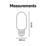 Calex  E27 T45 LED Light Bulb Gold 250lm 3.5W