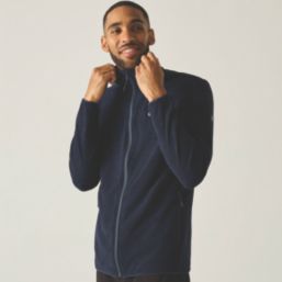 Regatta Harrow Full Zip Fleece Navy Marl  5X Large 55-57" Chest