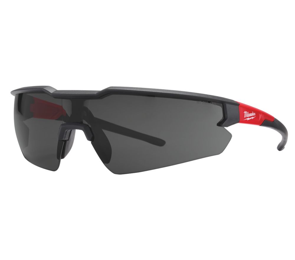 Milwaukee Enhanced Tinted Lens Safety Glasses - Screwfix