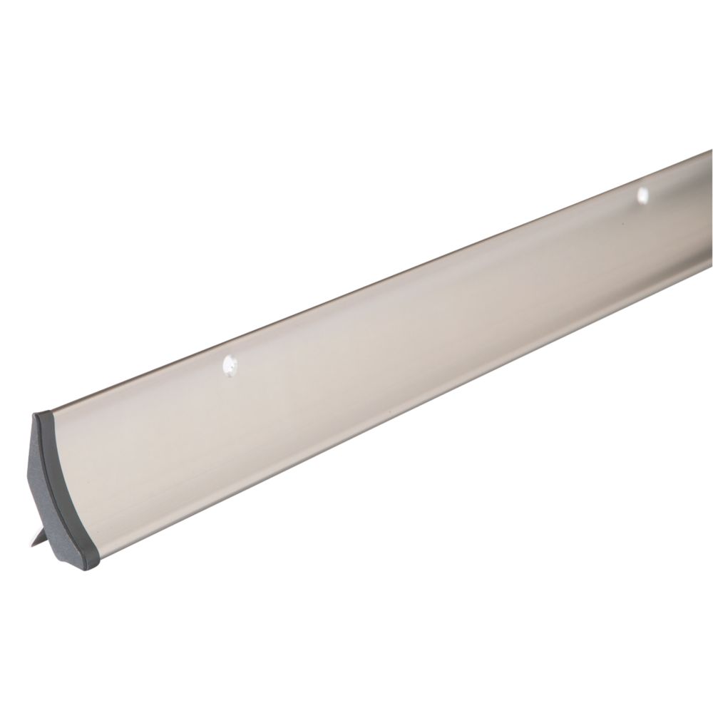 Stormguard Rain Deflector Brushed Steel Finish 914mm Screwfix