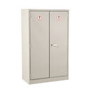Barton  2-Shelf COSHH Cabinet  Grey 915mm x 457mm x 1524mm