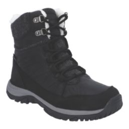 Hi-Tec Riva Mid Size 5 Womens Black Waterproof  Non Safety Work Boots