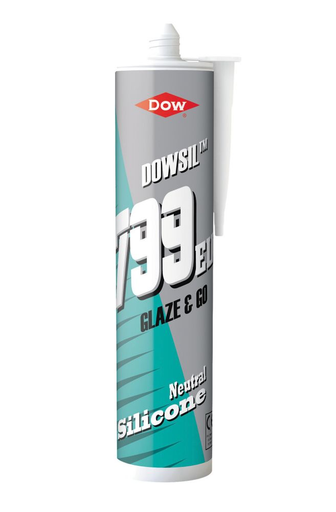 No Nonsense Builders Silicone Clear 310ml - Screwfix