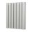 Venus 600mm x 485mm 2104BTU Matt Chrome Vertical Designer Radiator