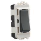 Knightsbridge  20AX Grid SP Control Switch Anthracite