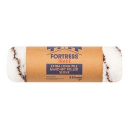 Fortress Trade  Extra Long Pile Roller Sleeve Masonry 9" x 80mm