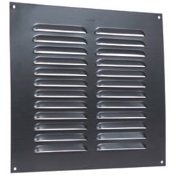 Map Vent Fixed Louvre  Vent Matt Anthracite 229mm x 229mm