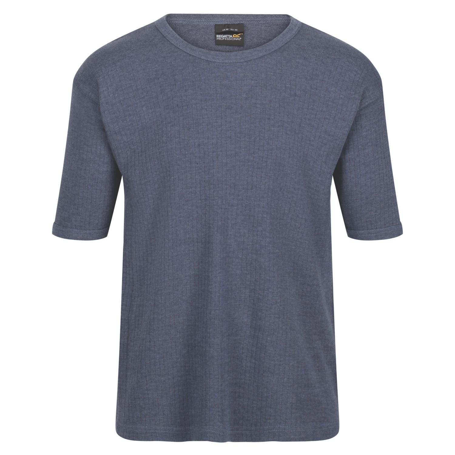 Regatta Professional Short Sleeve Base Layer Thermal T-Shirt Denim Blue 2X Large 47" Chest (663JR)
