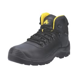 Amblers FS220 Size 3  Black Waterproof Steel Toe Cap Safety Boots