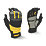 DeWalt DPG213L Fingerless Gloves Black / Yellow / Grey Large