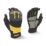 DEWALT DPG213L Fingerless Gloves Black/Yellow/Grey Large