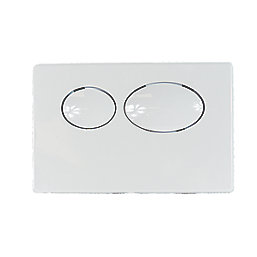 Fluidmaster Tactile Dual-Flush T-Series Activation Plate White