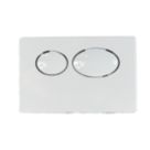Fluidmaster Tactile Dual-Flush T-Series Activation Plate White