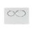 Fluidmaster Tactile Dual-Flush T-Series Activation Plate White