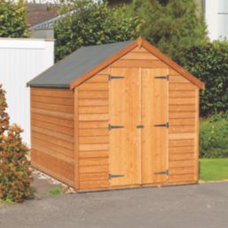 Shire  8' x 6' (Nominal) Apex Overlap Timber Shed