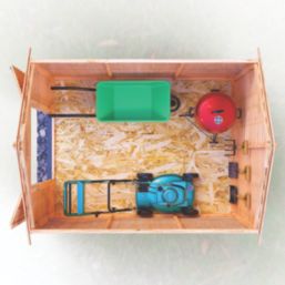 Shire  8' x 6' (Nominal) Apex Overlap Timber Shed