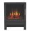 Be Modern Qube Matt Black Electric Stove 435mm x 560mm