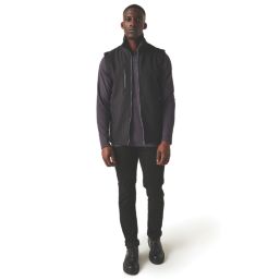 Regatta Navigate 2-Layer Bodywarmer Black/Seal Grey Small 37.5" Chest