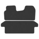 Car Mat Co. Vauxhall Vivaro Crew Cab 2001 - 2014 Carpet & Rubber Car Mats 2 Piece Set