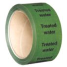 Essentials Treated Water Pipe Marking Tape Green 33m x 50mm