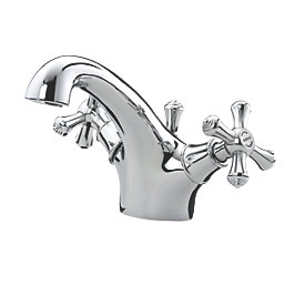 Bristan Colonial Basin Mixer Tap with Pop-Up Waste Chrome