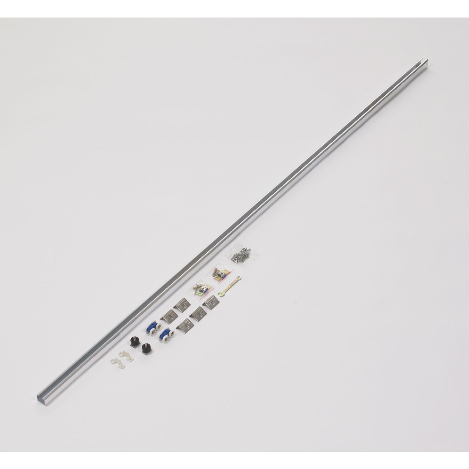 Brio Single Run 60 SR60-20/1 1-Door Sliding Track System 2000mm (6647P)
