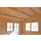 Shire Kinver 12' x 14' (Nominal) Apex Timber Log Cabin