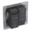 LAP  2-Gang 2-Way LED Dimmer Switch  Black Nickel with Colour-Matched Inserts