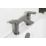 Bristan Frammento Gun Metal Grey 150mm Deck Mounted Lever 2 Tap Holes Bath Mixer Tap