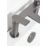 Bristan Frammento Gun Metal Grey 150mm Deck Mounted Lever 2 Tap Holes Bath Mixer Tap