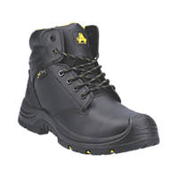 Amblers AS303C Metal Free  Safety Boots Black Size 14