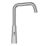 Clearwater Azia Battery-Powered Single Lever Monobloc Tap with Sensor Operation Chrome