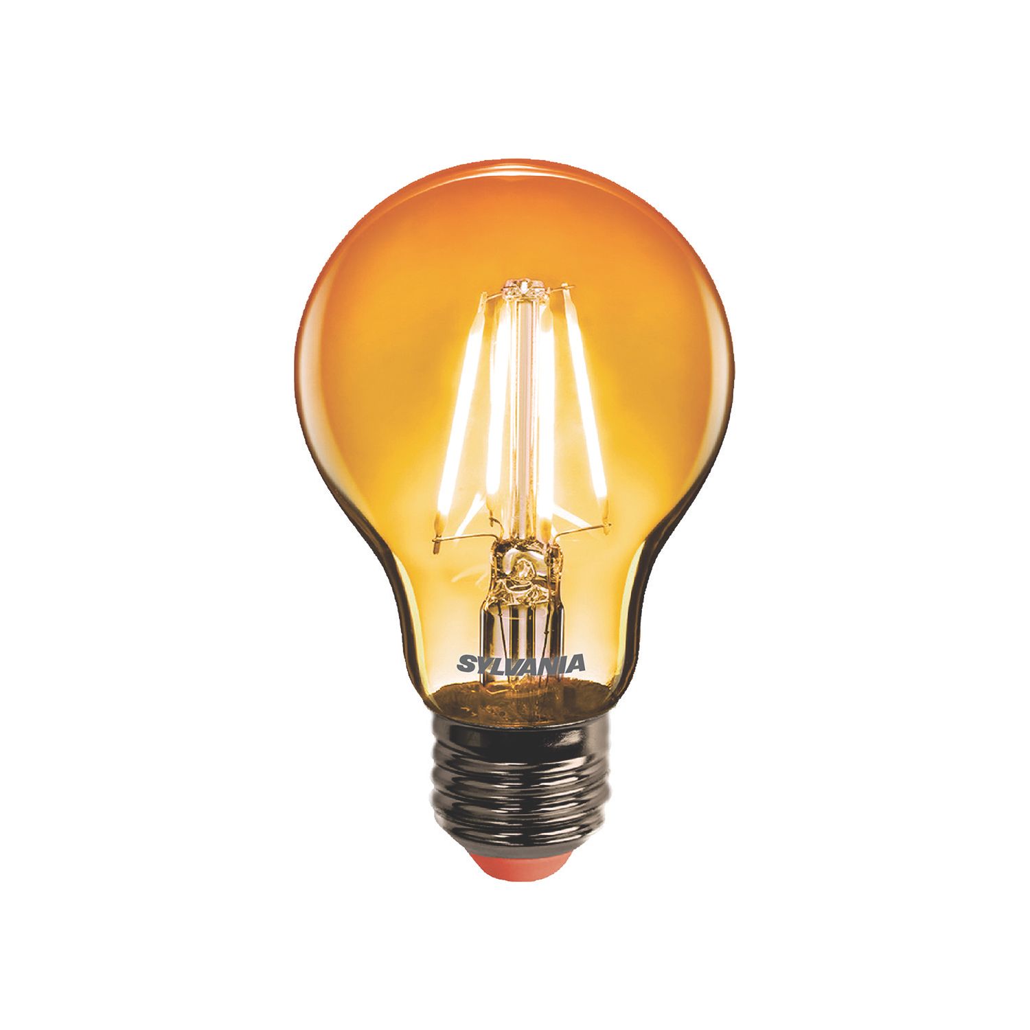 Sylvania Helios Chroma E27 A60 Orange LED Light Bulb 4W (664PG)