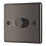 LAP  1-Gang 2-Way LED Dimmer Switch  Black Nickel with Colour-Matched Inserts