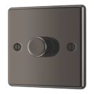 LAP  1-Gang 2-Way LED Dimmer Switch  Black Nickel with Colour-Matched Inserts