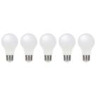 LAP  ES A60 LED Light Bulb 806lm 7.3W 5 Pack