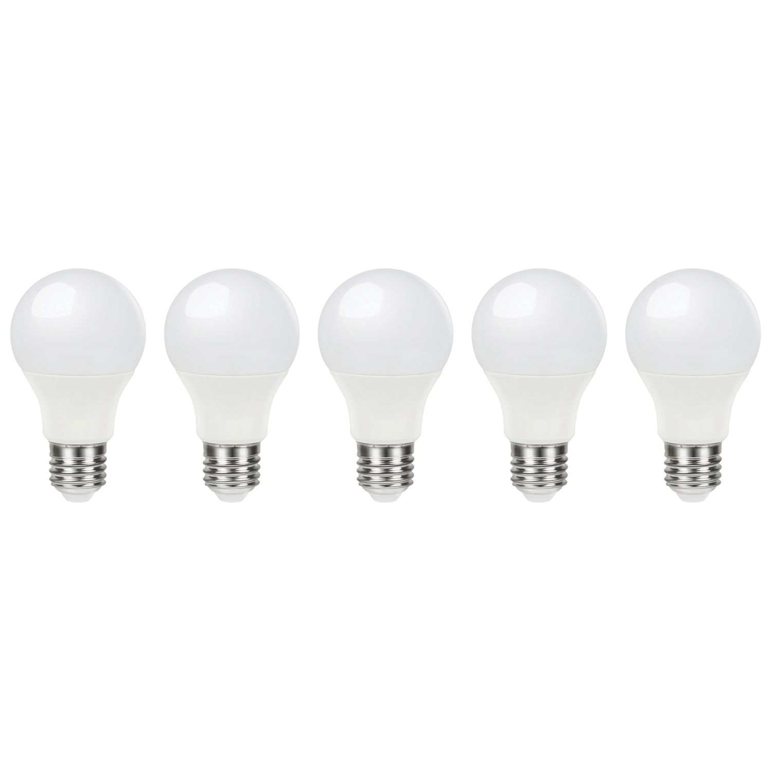 LAP E27 A60 LED Light Bulb 806lm 7.3W 5 Pack (664PP)