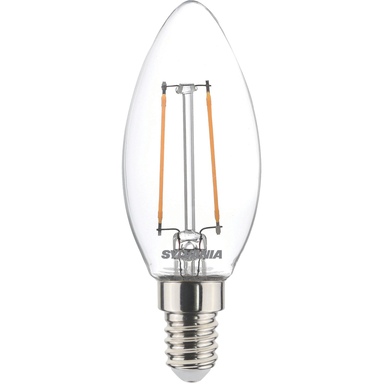 Sylvania ToLEDo Retro V5 CL 827 SL E14 Candle LED Light Bulb 250lm 2.5W (664TK)