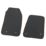 Unique Products Ford Transit Custom 2015 - 2018 Rubber Automotive Mat 2 Pieces
