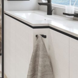 Hansgrohe AddStoris Double Bathroom Hook Matt Black