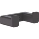 Hansgrohe AddStoris Double Bathroom Hook Matt Black