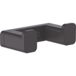 Hansgrohe AddStoris Double Bathroom Hook Matt Black