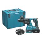 Refurb Makita DHR242RTJ 3.9kg 18V 2 x 5.0Ah Li-Ion LXT Brushless Cordless SDS Rotary Hammer Drill