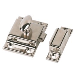Essentials Cupboard Latch Nickel-Plated 54mm x 54mm