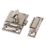 Essentials Cupboard Latch Nickel-Plated 54mm x 54mm