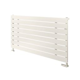 Ximax Oceanus Deluxe 595mm x 1500mm 2791BTU White Horizontal Designer Radiator
