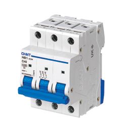 Chint NB1 40A TP Type C 3-Phase MCB